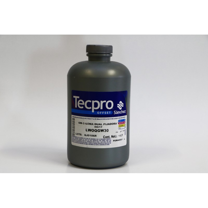 GOMA DUAL FIJADORA Y PROT.GW-3 TECPRO 1LT.  C(20).