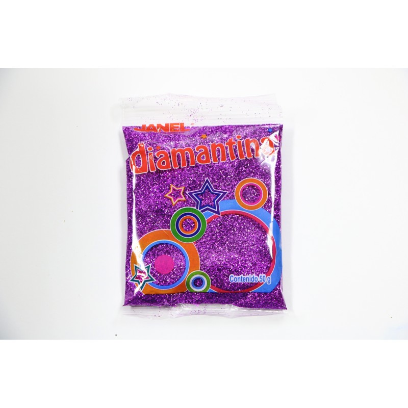 DIAMANTINA BOL. 50G. HC15 MORADO JANEL  E(20)