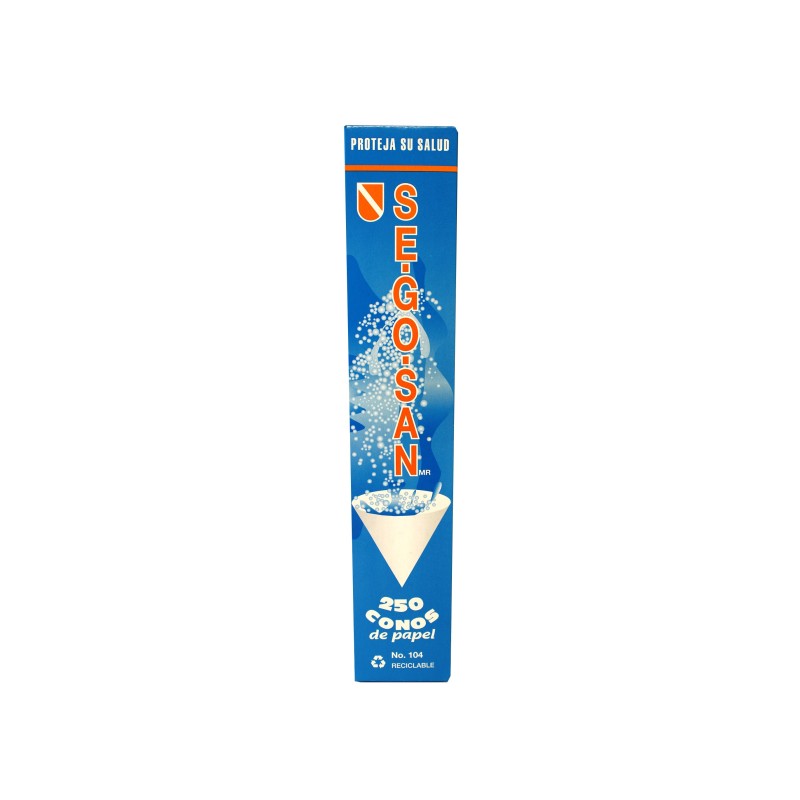 CONO HIGIENICO UNIV.104 PAQ. C/250 PZ. C.(20)