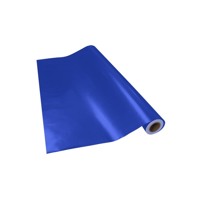 PAPEL MET. UNIFOIL METALUSTRE AZUL REY ROLLO C/10M. C.(28)