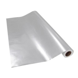 PAPEL MET. UNIFOIL METALUSTRE PLATA ROLLO C/10M. C.(28)