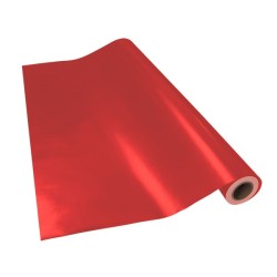 PAPEL MET. UNIFOIL METALUSTRE ROJO ROLLO C/10M. C.(28)