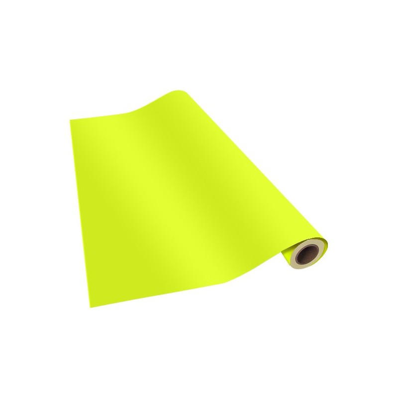 PAPEL AMERICA FLUOR ROLLO 0.7X25M AMARILLO 80G C.(24)