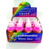 PEGAMENTO C/DIAM. 60ML. CONFETTI ROSA E(12) C(288)
