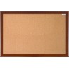 TABLERO CORCHO CONTINENTAL 40X60 MARCO MADERA #3005 C.(2)