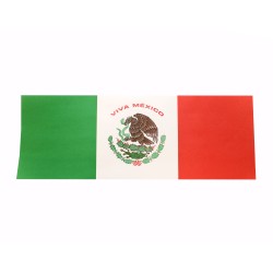 BANDERA DE PAPEL BOND RAF 47X17 CM. #3 E.(100)