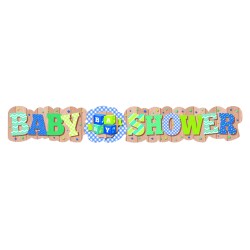 LETRERO BABY SHOWER TEXTURAS 1554 PADI BOLSA C/1 PZA. C.(25)