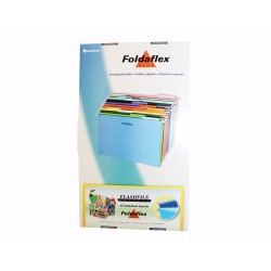 ARCHIVO COLG.FOLDAFLEX OFICIO CJ.C/25 AZUL C.(5)