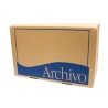 CAJA ARCHIVO CARTON OFI. 480X355X256CM 9 KG/CM2 E(25) C(250)