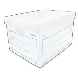 CAJA ARCHIVO PLAST. CTA PRINT. #108  38.5X31X25CM. E.(10)