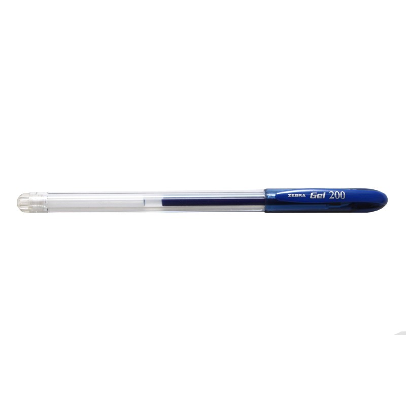 BOLIGRAFO GEL 200 8911-01 ZEBRA 0.7MM AZUL E(12) C(144)