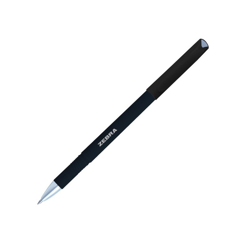 BOLIGRAFO GEL LIQ. STIC 8916-00 ZEBRA 0.5MM NEGRO (12)(144)