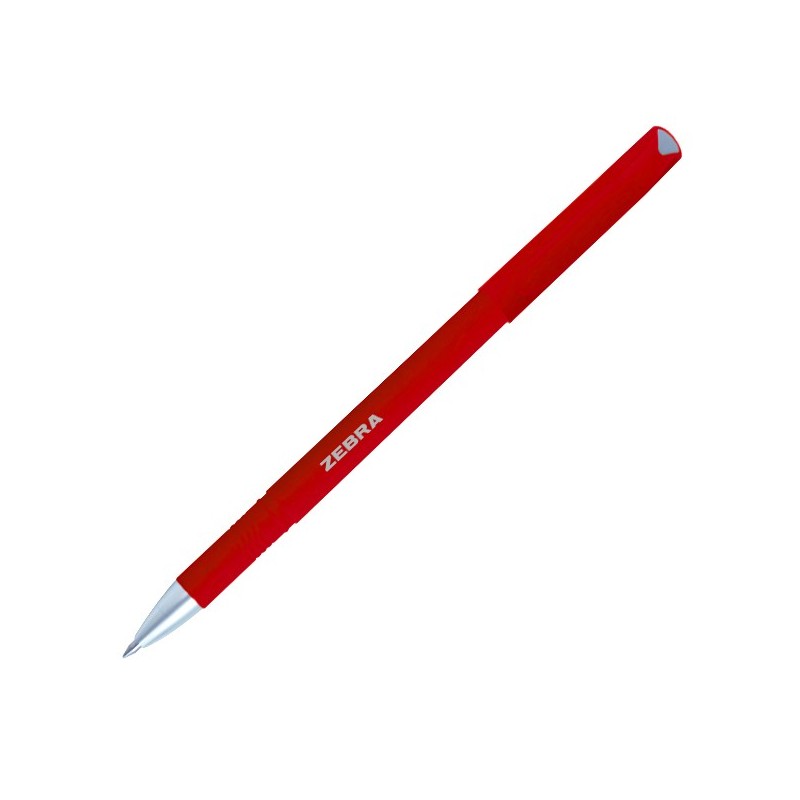BOLIGRAFO GEL LIQ. STIC 8916-02 ZEBRA 0.5MM ROJO (12)(144)