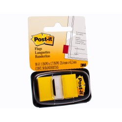 BANDERITAS ADH. AMARILLO 3M 680-5 C/50H. E.(12) C.(24)