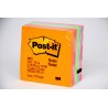 NOTAS ADH. 3X3" POST-IT 2072 CUBO 375H. NEON C.(18)