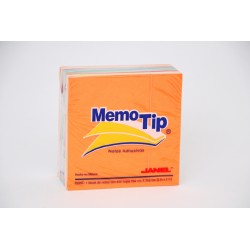 NOTAS ADH. 3X3" MEMOTIP CUBO 400H. NEON C.(36)