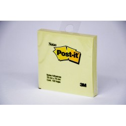 NOTAS ADH. 3X3" POST-IT 654 HT 100H. AMARILLO E(12)