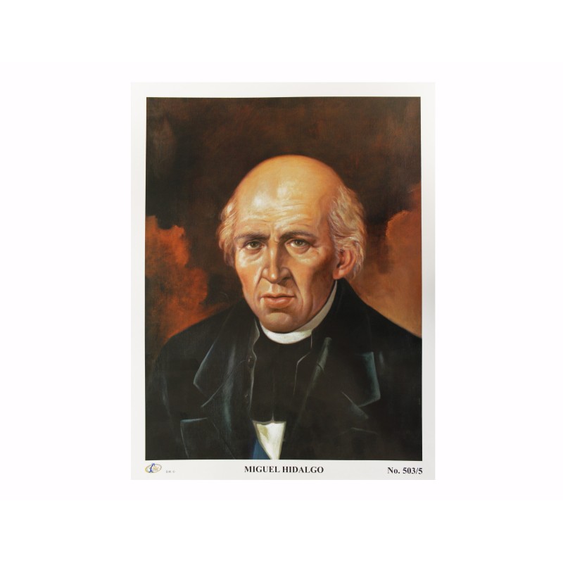 CROMO MIGUEL HIDALGO #5/503 (HOMBRES CELEBRES) E(10) C(250)