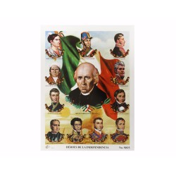 CROMO HEROES DE LA INDEP.#5/505 (HOMBRES CELEB. E(10) C(250)