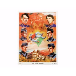 CROMO LOS NIÑOS HEROES #5/515 (HOMBRES CELEBRES) E(10)C(250)