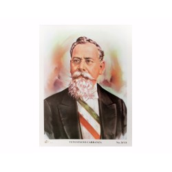 CROMO VENUSTIANO CARRANZA #5/517(HOMBRES CELEBRES)E(12)(250)