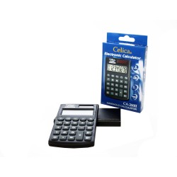 CALCULADORA BOLSILLO C/CART CELICA CA-200II/S 8DIG(50)(200)