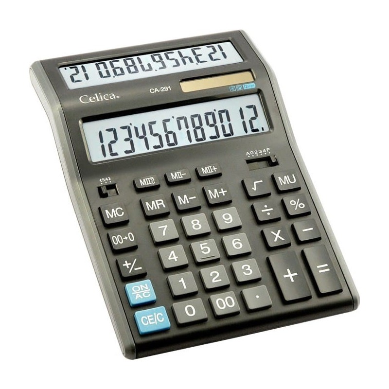 CALCULADORA ESCRIT. CELICA CA-291 DOBLE PANT. E.(10) C.(40)