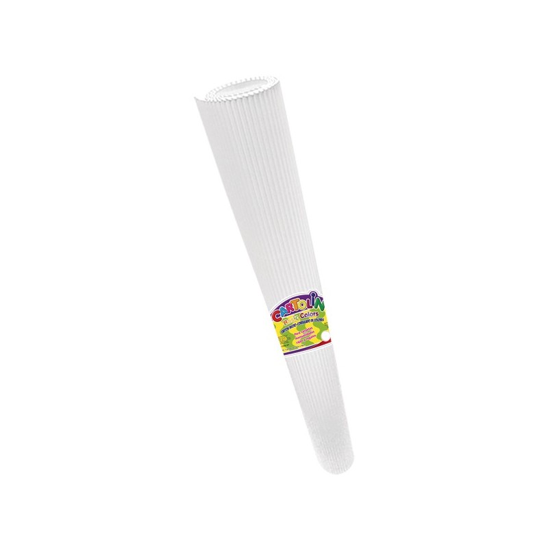 CARTON CORRUGADO CARTOLIN 50X70CM. BLANCO C.(25)