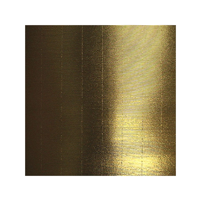 CARTON CORRUGADO MET. 77X54CM. ORO 280GR. E(10)(50) C(200)