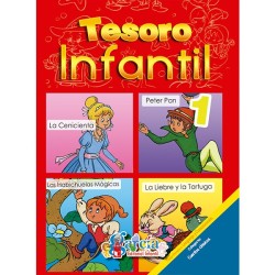 CUENTO EMPASTADO TESORO INFANTIL GARCIA 4T #640 C.(80)