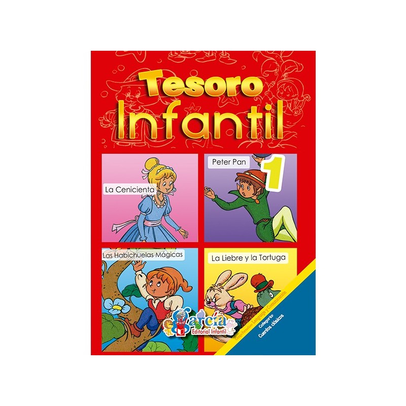 CUENTO EMPASTADO TESORO INFANTIL GARCIA 4T #640 C.(80)