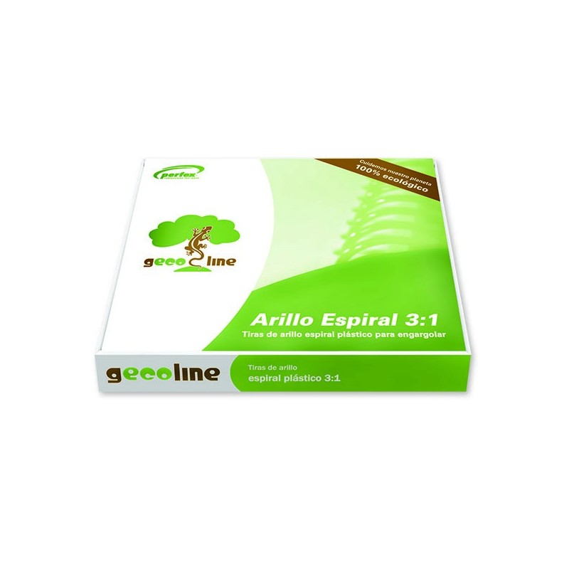 ARILLO PLAST. ESPIRAL 3:1 06MM NGO. PERFEX CJ.C/135 C.(10)