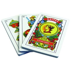 BARAJA ESPAÑOLA PLAST. #NE40 CJA C/40PZ BARR. E.(20) C.(200)