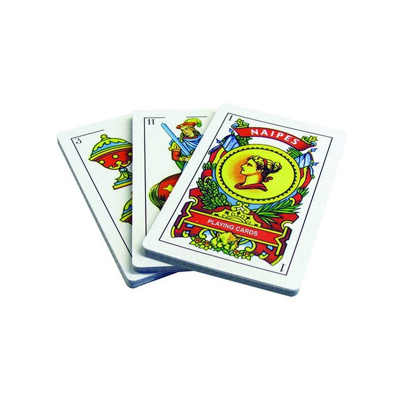 BARAJA ESPAÑOLA PLAST. #NE40 CJA C/40PZ BARR. E.(20) C.(200)