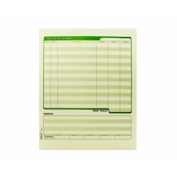 POLIZA DE DIARIO #1001 PRINTAFORM CTA. 50H.E. (3) C.(72)