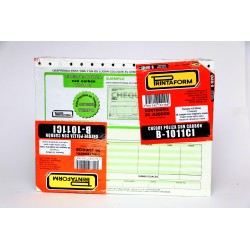 POLIZA DE CHEQUE #1011CI PRINTA.1/2 OFI. 20 JGO. C/CARB (50)