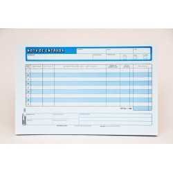 NOTA DE ENTRADA #1053 PRINTAFORM 1/2 CTA. 25 JGO. E.(3)(144)