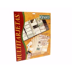 PROTECTOR P/TARJETA KINERA #3810 AZOR PAQ.C/10H. E(24)C(120)